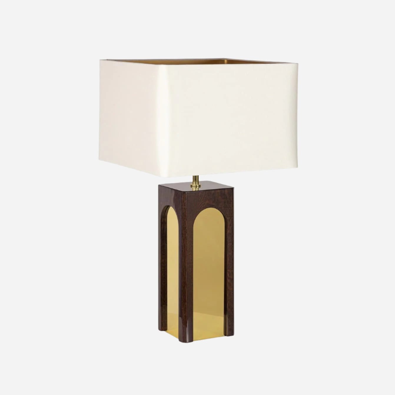 Table Lamp Translucent Dark Brown Oak METROPOLITAN TABLE LAMP INSIDHERLAND