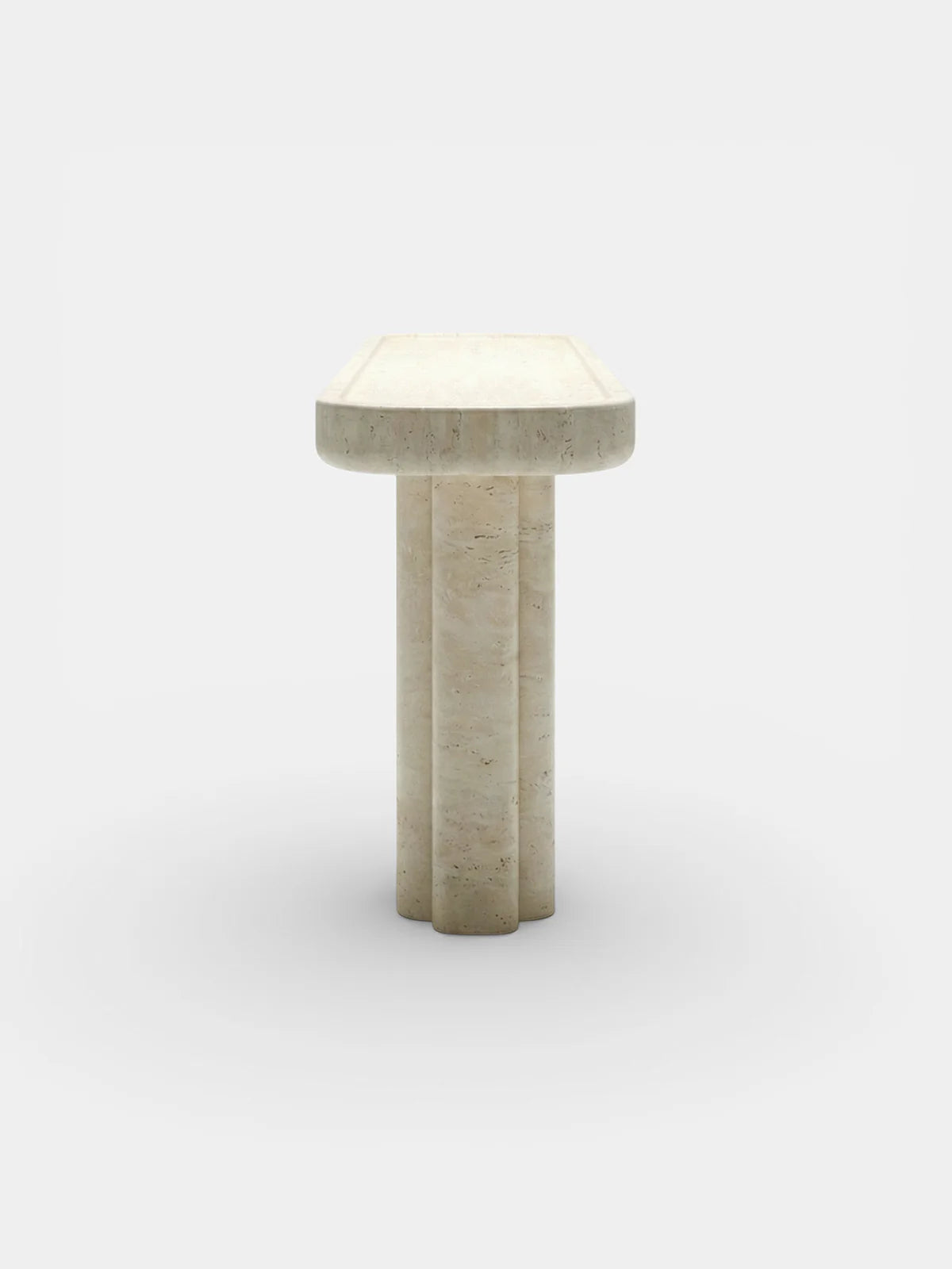 UGO TRAVERTINE CONSOLE