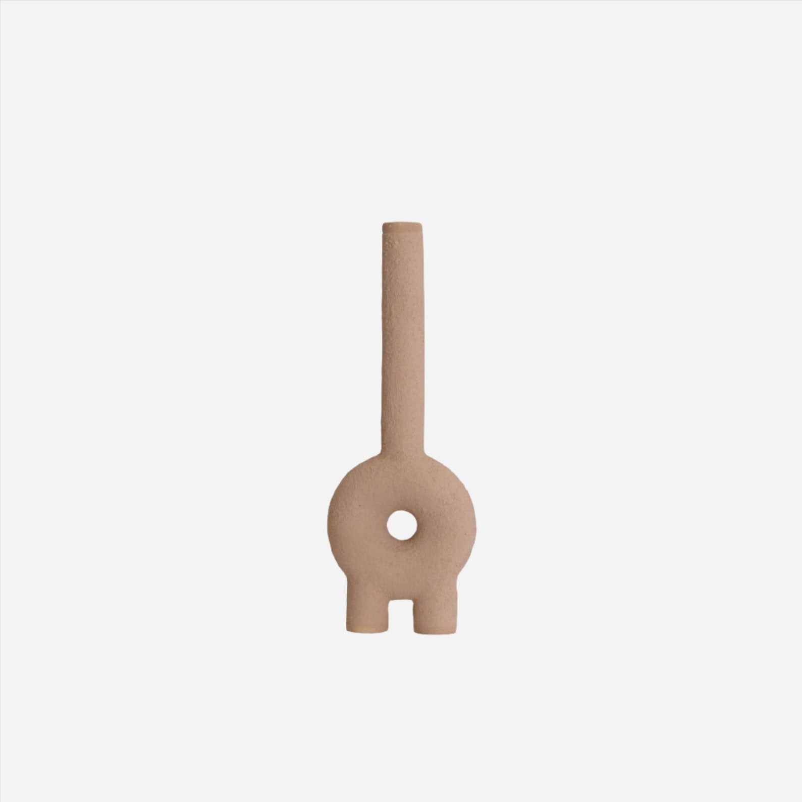 Vase Beige KUMANEC LONG NECK VASE FAINA