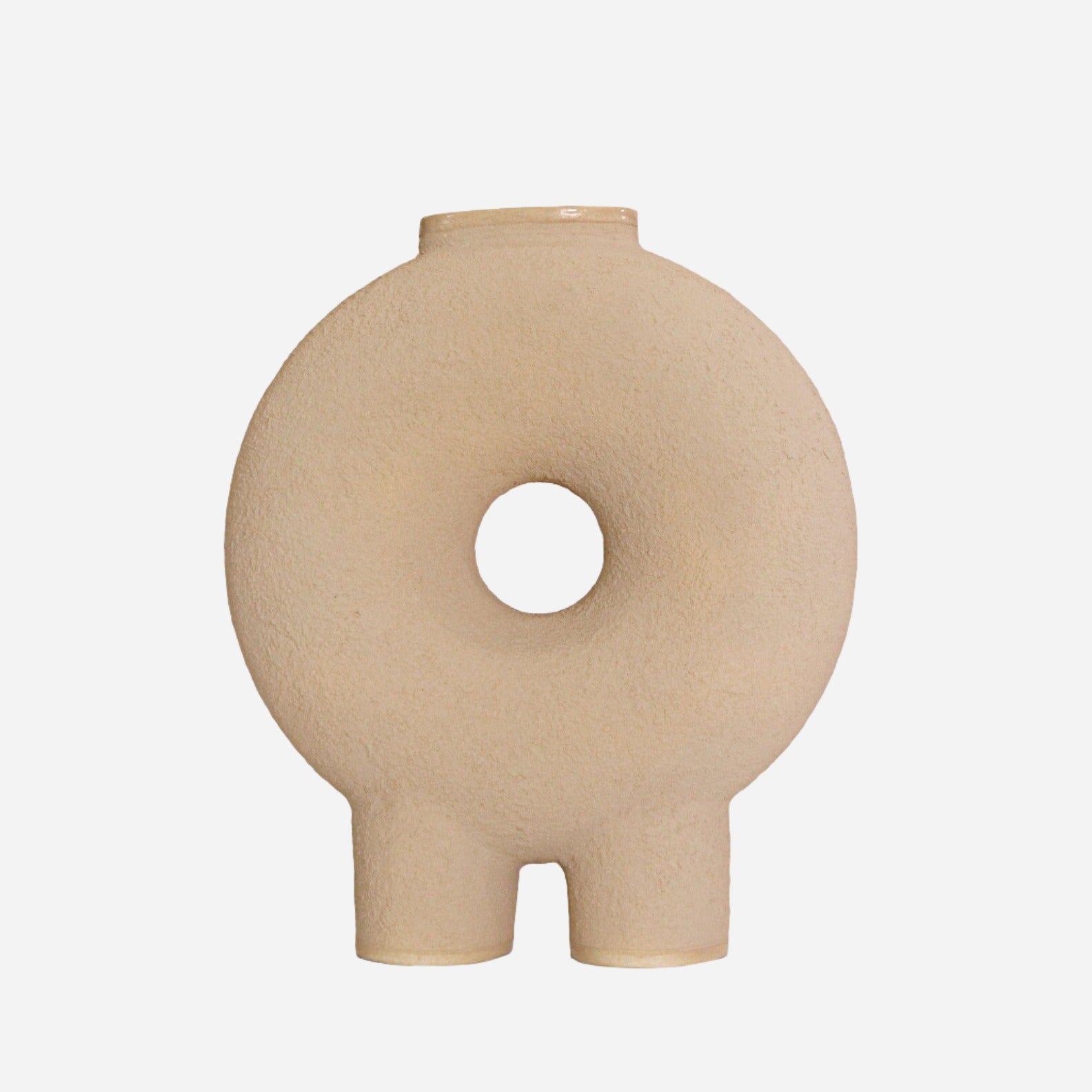 Vase Beige KUMANEC TWO-LEGGED VASE FAINA