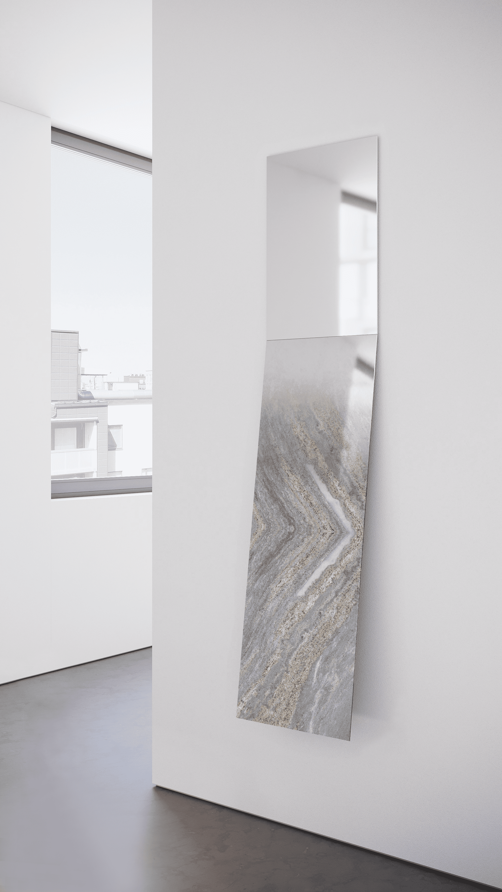 Wall Mirror MIRROR/ZERO FADING MARBLE FORMAMINIMA