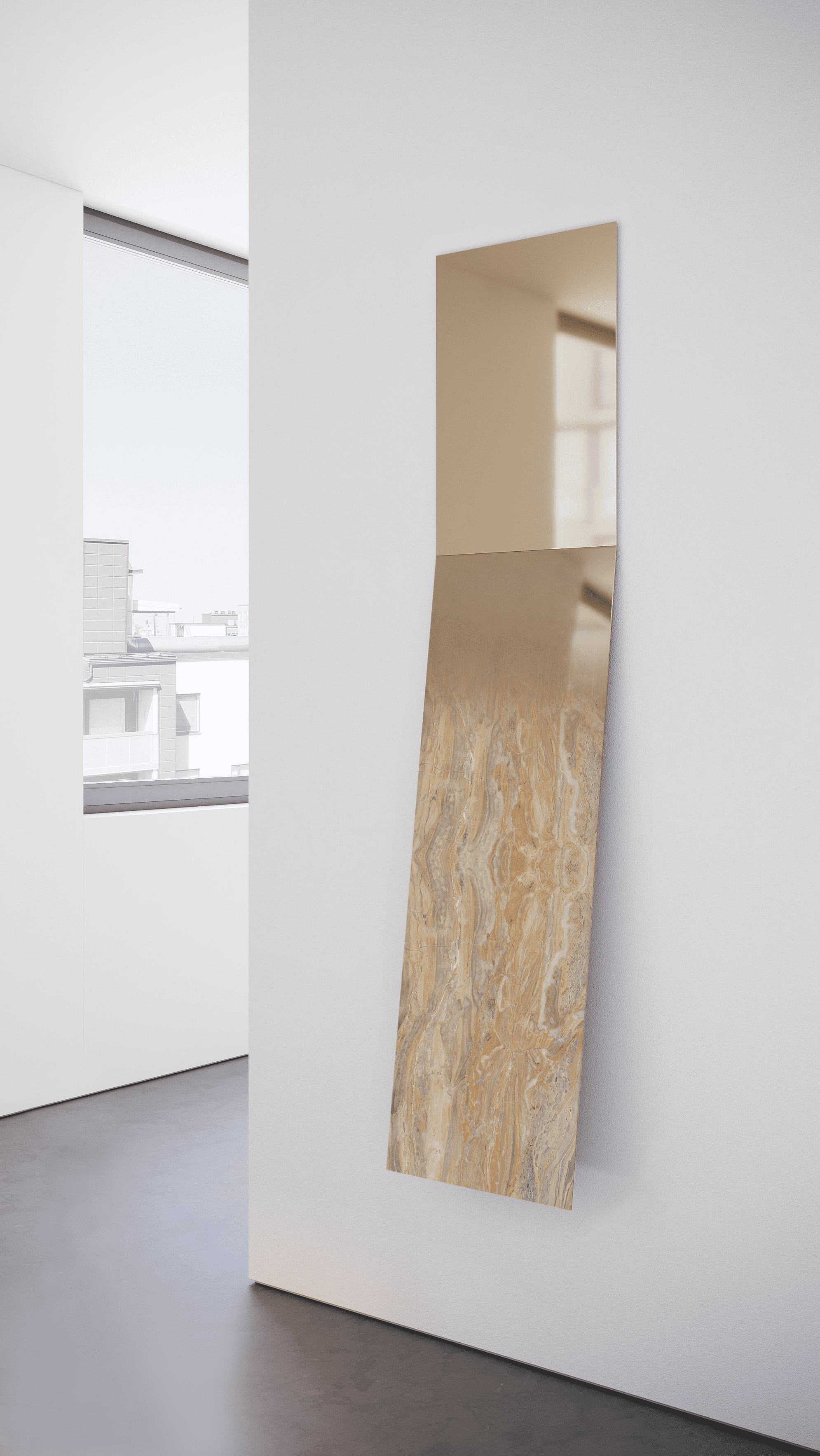 Wall Mirror MIRROR/ZERO FADING MARBLE FORMAMINIMA
